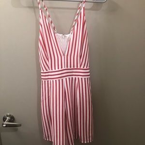 Striped romper